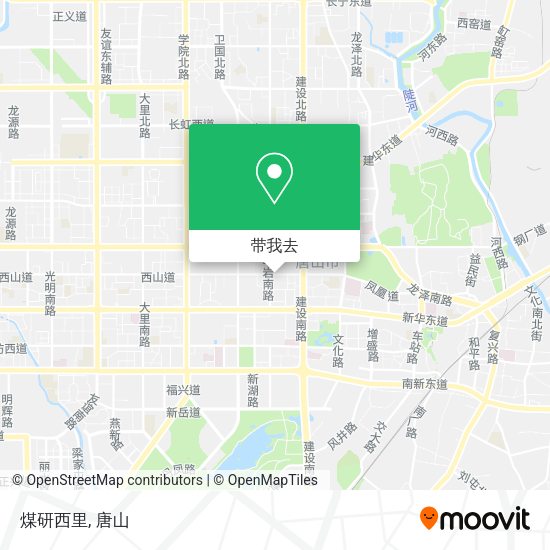 煤研西里地图