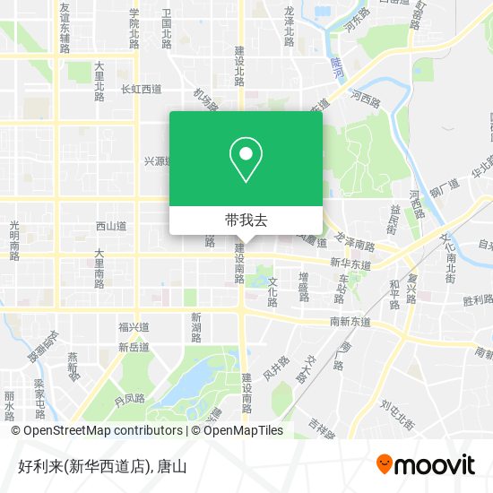 好利来(新华西道店)地图