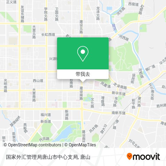 国家外汇管理局唐山市中心支局地图
