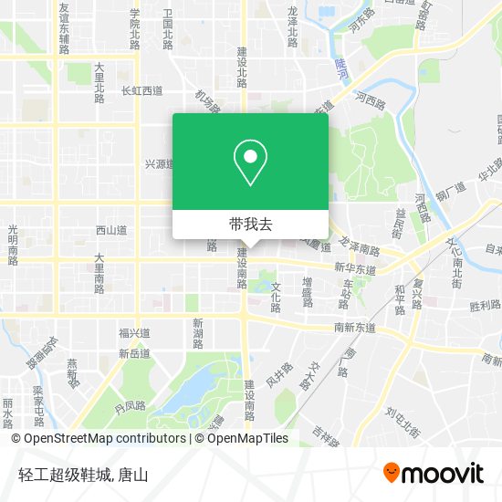 轻工超级鞋城地图