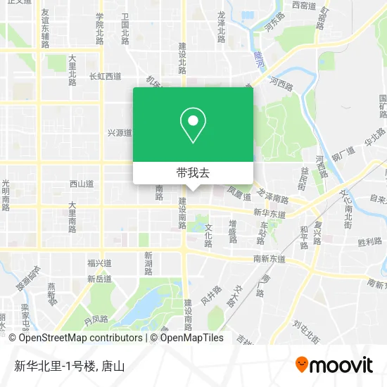 新华北里-1号楼地图