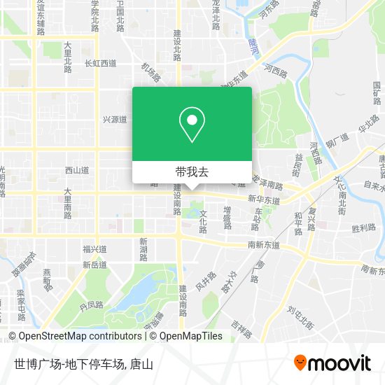 世博广场-地下停车场地图