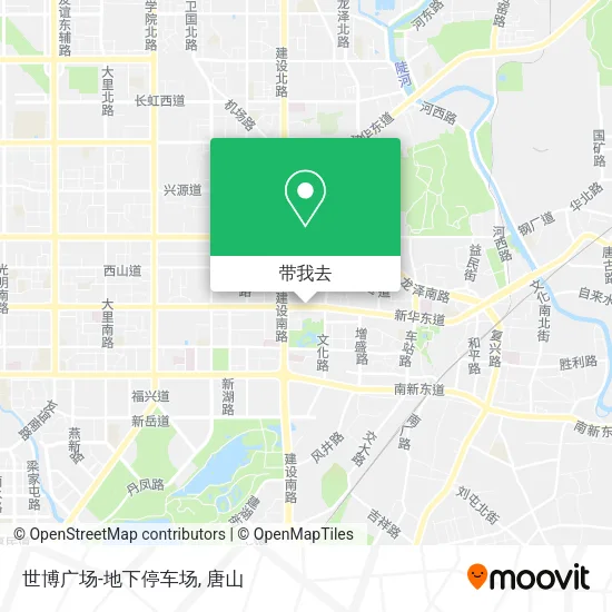 世博广场-地下停车场地图
