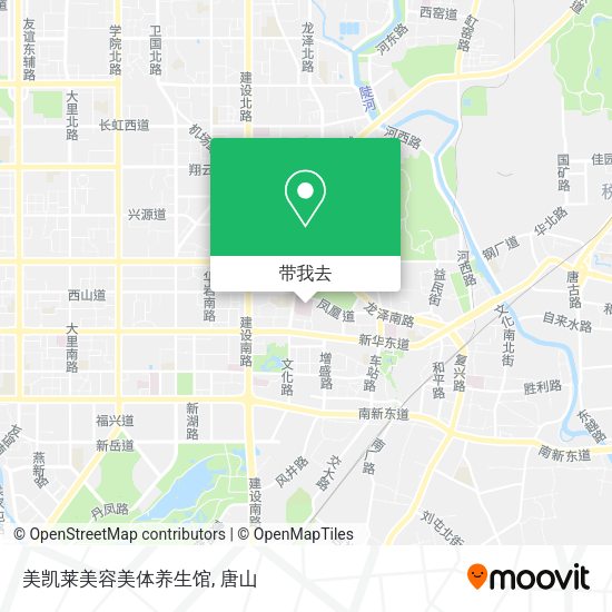 美凯莱美容美体养生馆地图