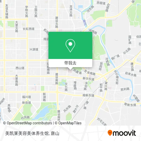 美凯莱美容美体养生馆地图
