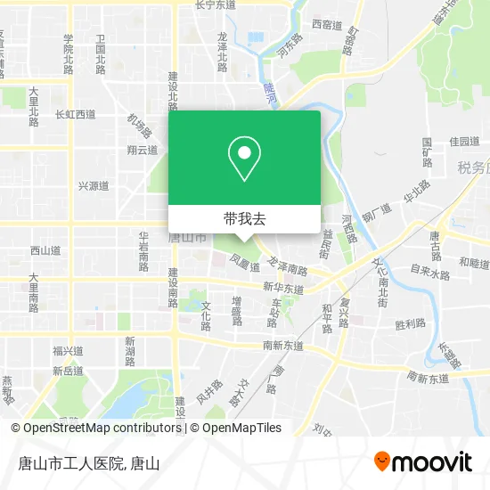 唐山市工人医院地图