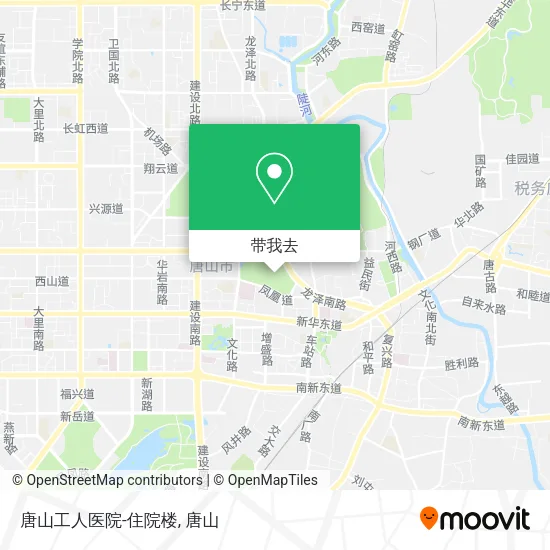 唐山工人医院-住院楼地图
