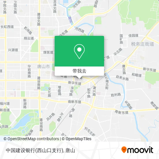 中国建设银行(西山口支行)地图