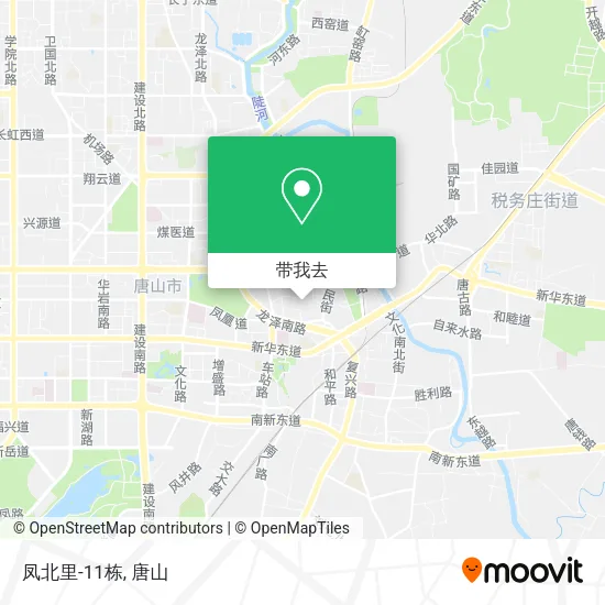 凤北里-11栋地图