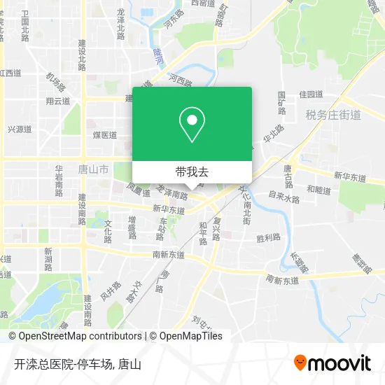 开滦总医院-停车场地图