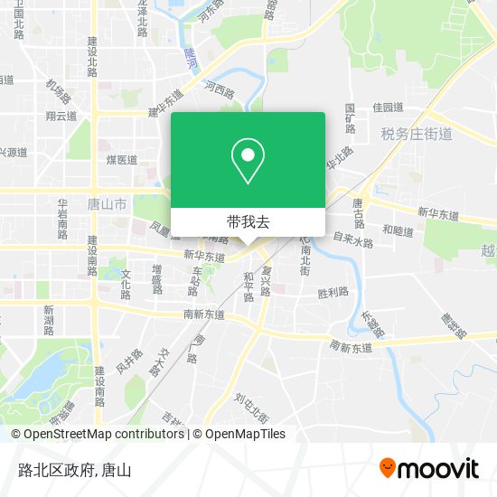 路北区政府地图