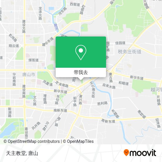 天主教堂地图
