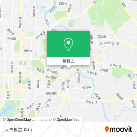 天主教堂地图