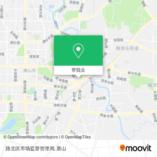 路北区市场监督管理局地图