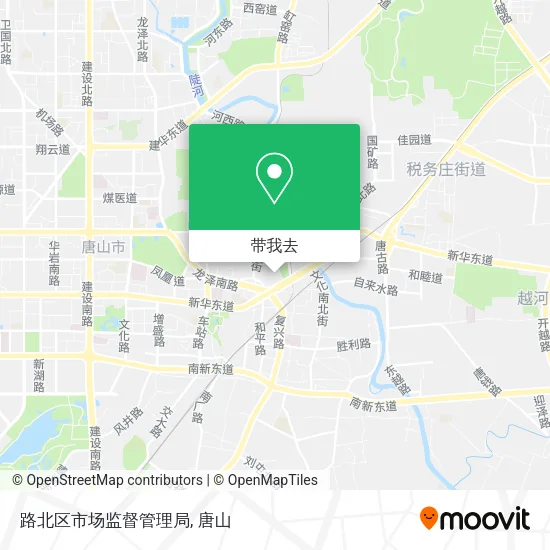 路北区市场监督管理局地图