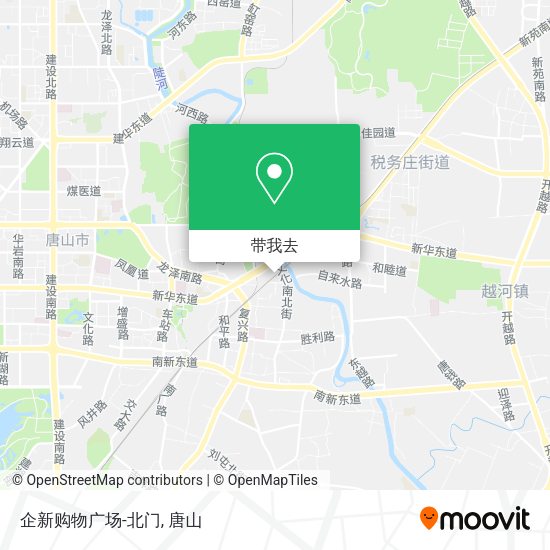 企新购物广场-北门地图