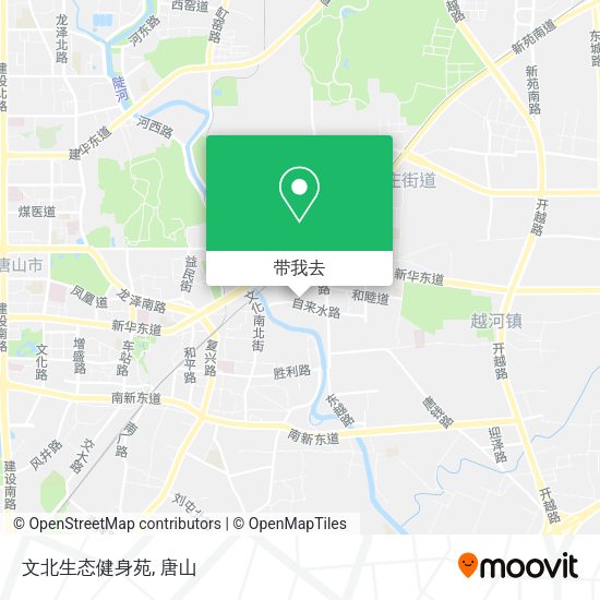 文北生态健身苑地图