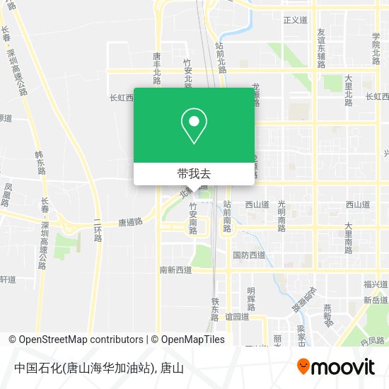 中国石化(唐山海华加油站)地图