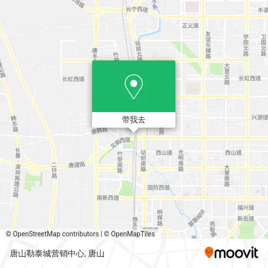 唐山勒泰城营销中心地图
