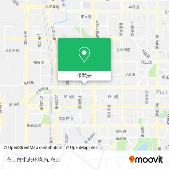 唐山市生态环境局地图
