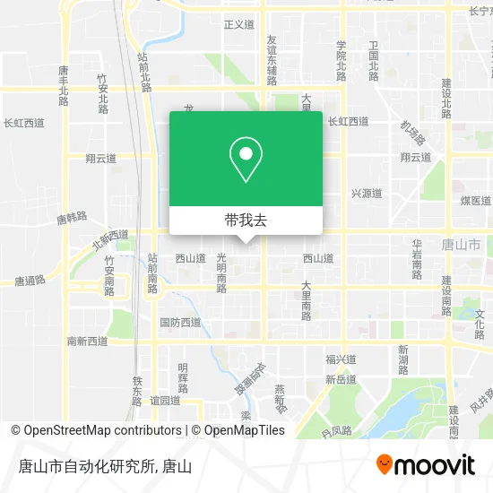 唐山市自动化研究所地图