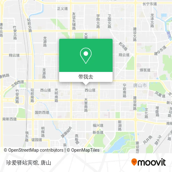 珍爱驿站宾馆地图