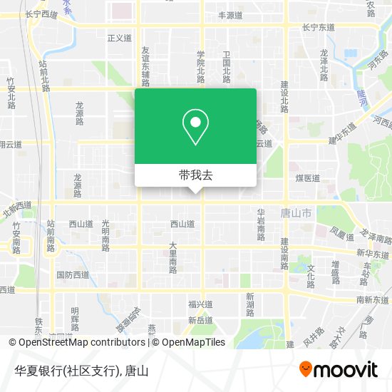 华夏银行(社区支行)地图