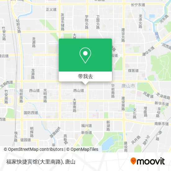 福家快捷宾馆(大里南路)地图
