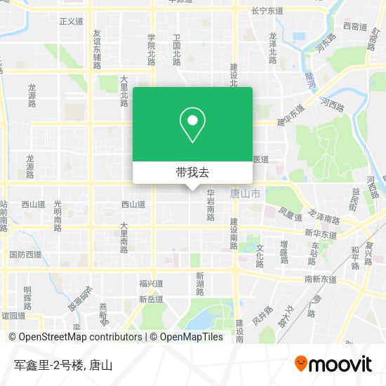 军鑫里-2号楼地图