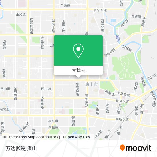 万达影院地图