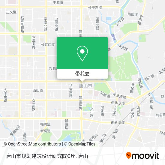 唐山市规划建筑设计研究院C座地图