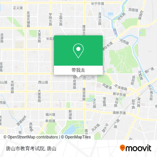 唐山市教育考试院地图