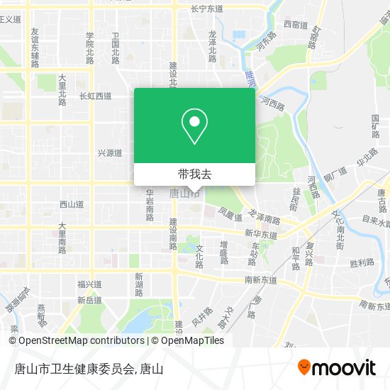 唐山市卫生健康委员会地图