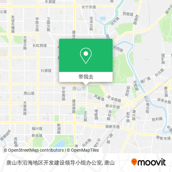 唐山市沿海地区开发建设领导小组办公室地图