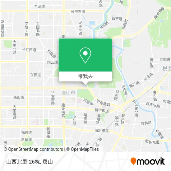 山西北里-26栋地图