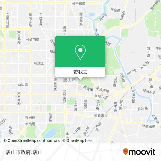 唐山市政府地图