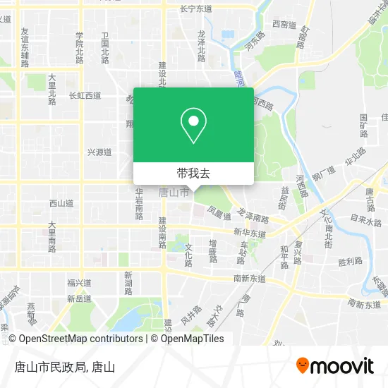 唐山市民政局地图