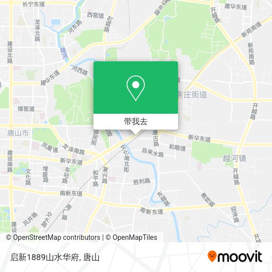 启新1889山水华府地图