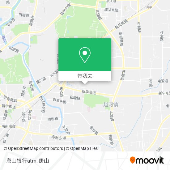 唐山银行atm地图