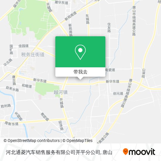 河北通菱汽车销售服务有限公司开平分公司地图