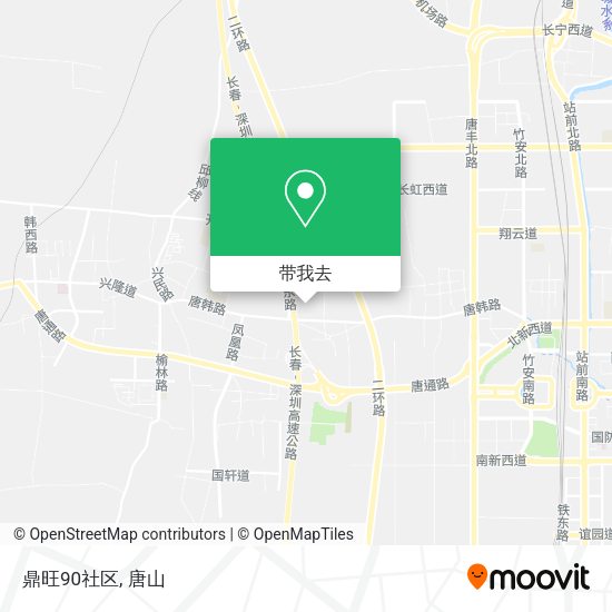 鼎旺90社区地图