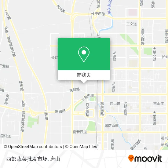 西郊蔬菜批发市场地图