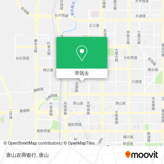 唐山农商银行地图