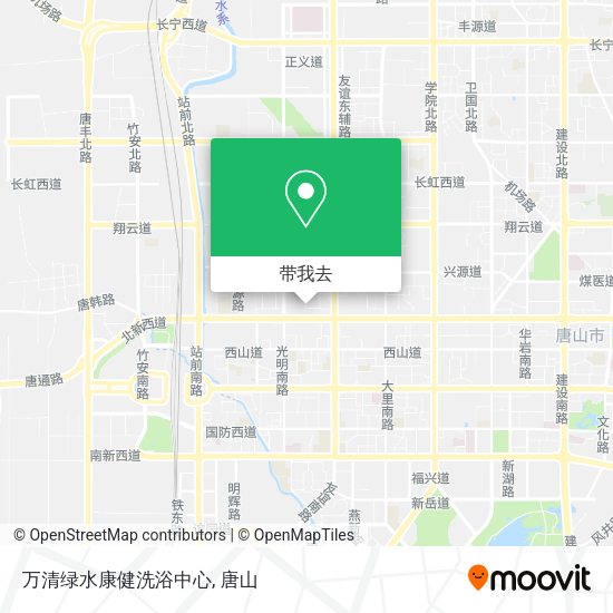 万清绿水康健洗浴中心地图