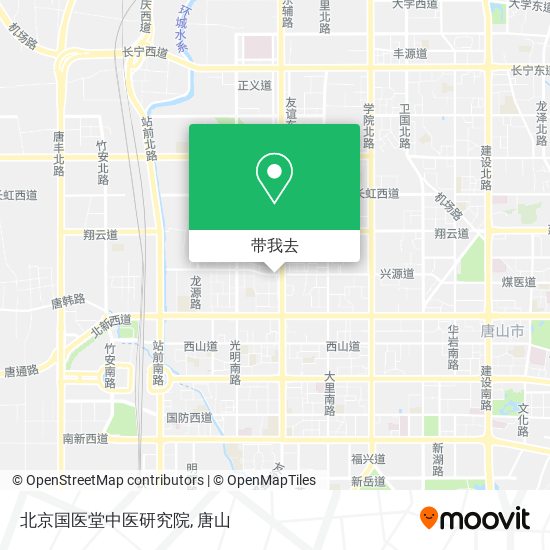 北京国医堂中医研究院地图