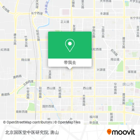 北京国医堂中医研究院地图