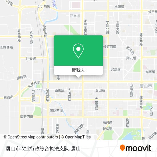 唐山市农业行政综合执法支队地图
