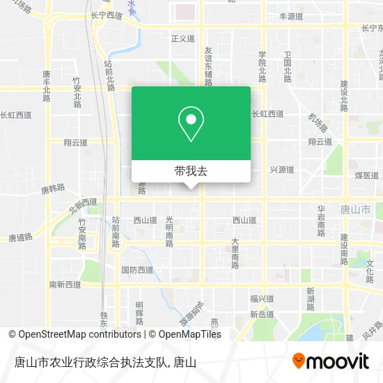唐山市农业行政综合执法支队地图