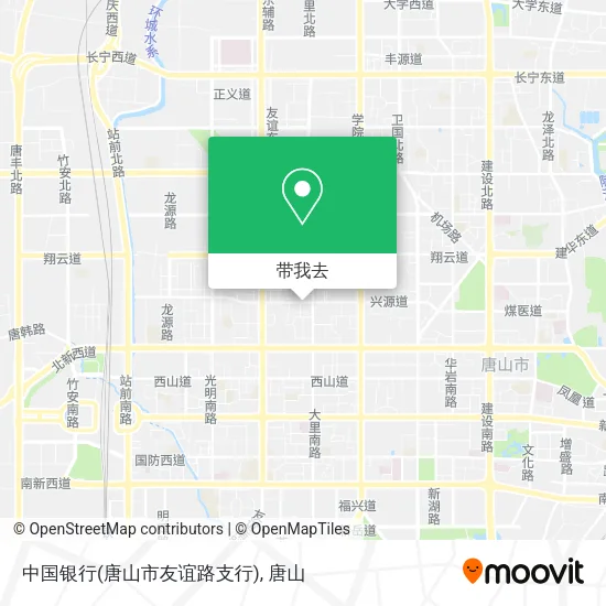 中国银行(唐山市友谊路支行)地图