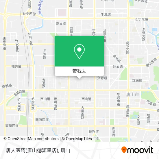 唐人医药(唐山德源里店)地图